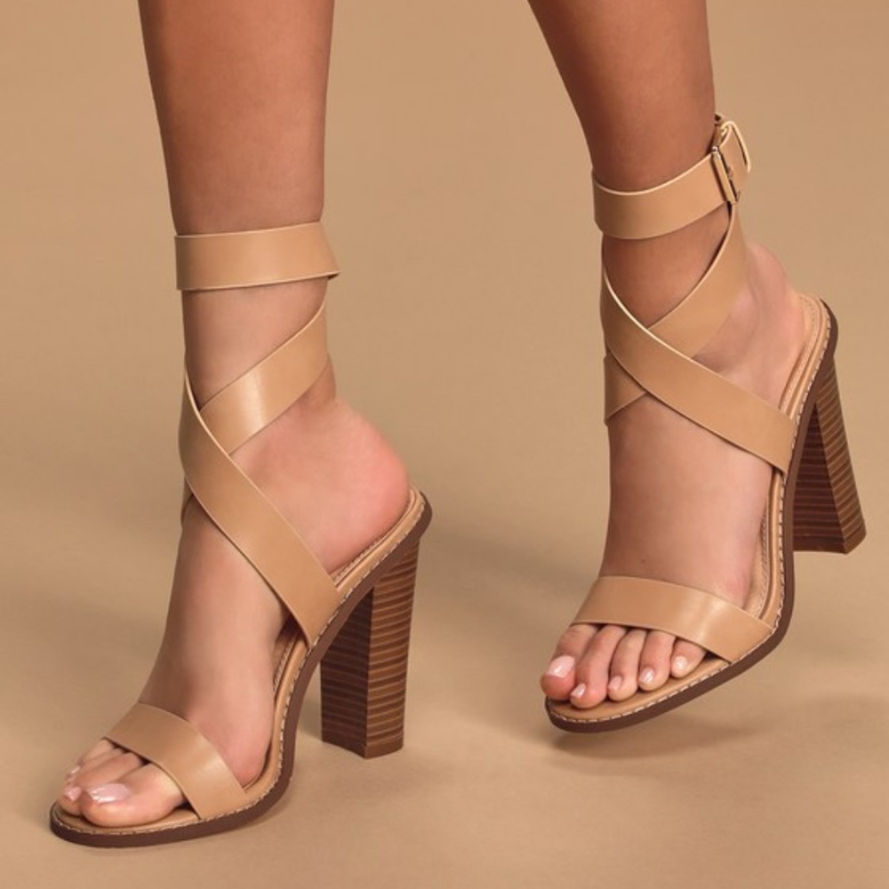 ANKLE STRAP SANDALS